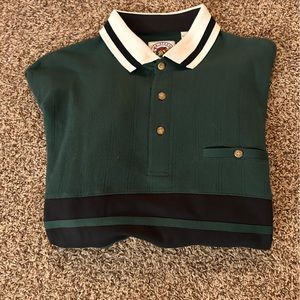 90s men’s long sleeve polo!